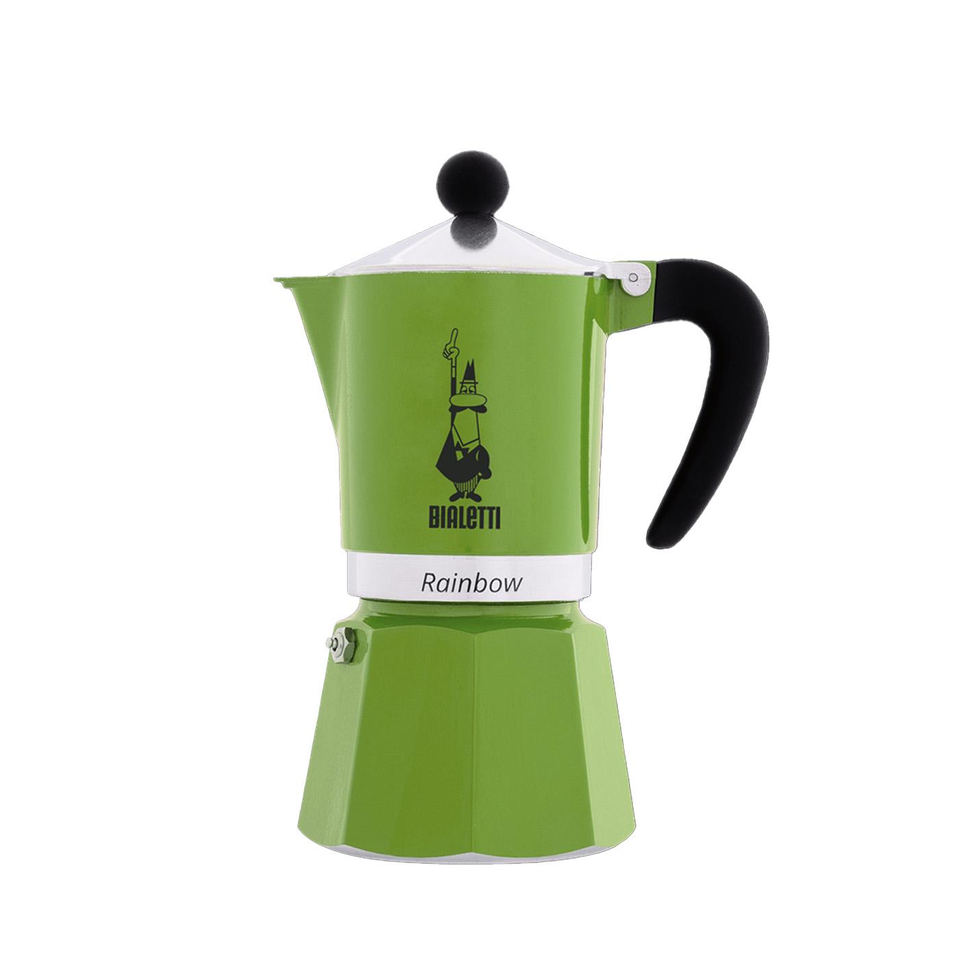 Moka konvice rainbow, na 6 šálků – zelená