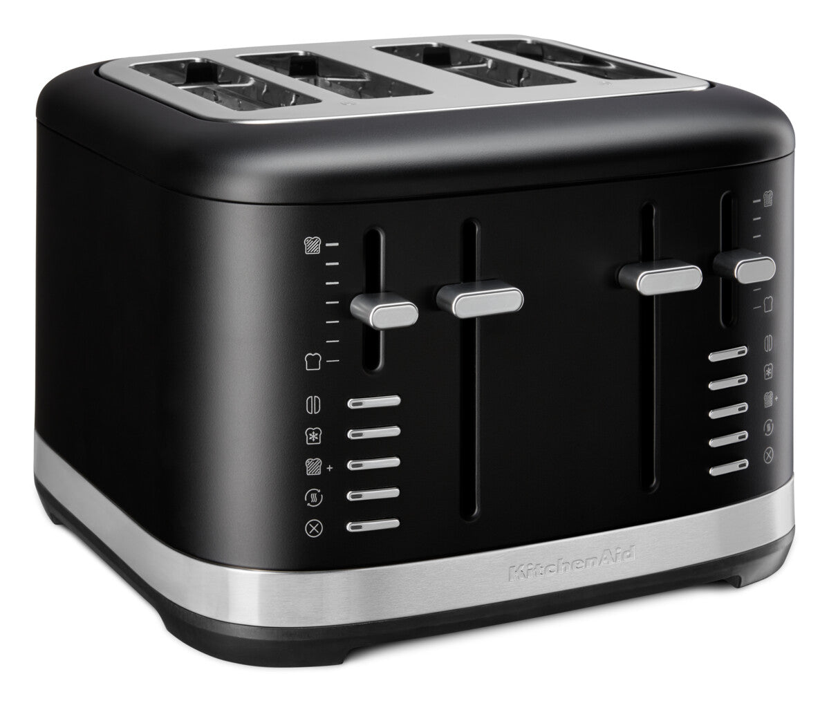 Classic 4-slice toaster – Matte Black