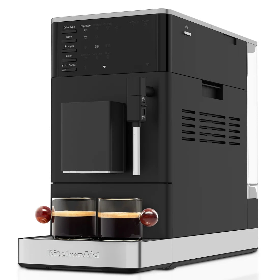 Automatický kávovar KF2 s programem na ledovou kávu – matná černá