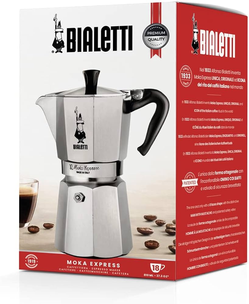 Moka konvice Moka Express, na 18 šálků
