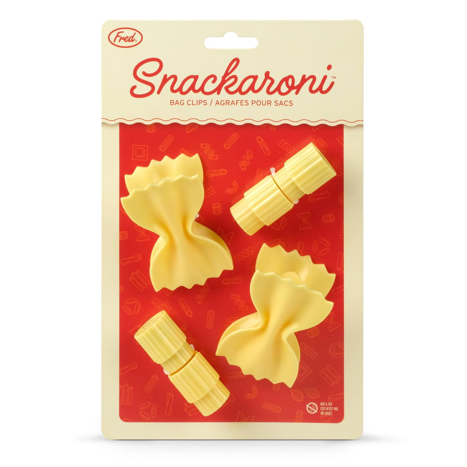 Snackaroni – Klipy Na Sáčky ve Tvaru Těstovin