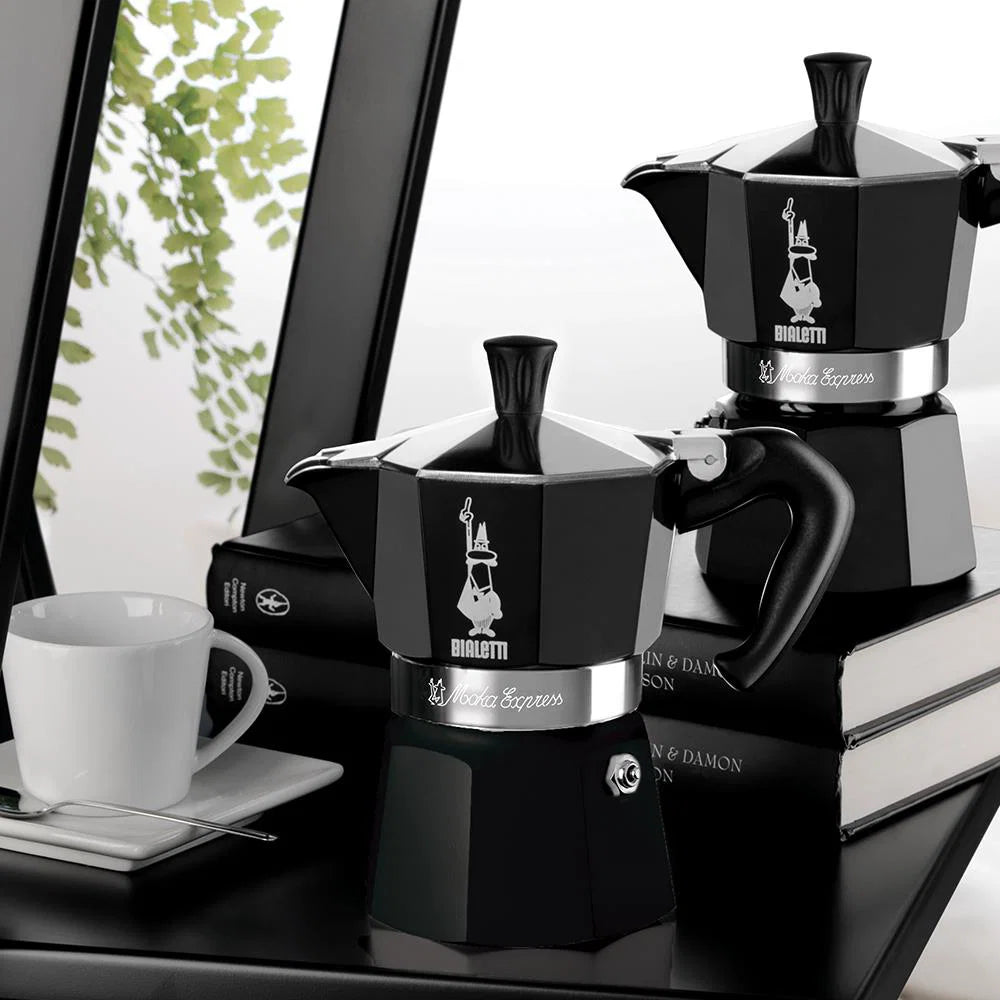 Moka konvice Moka Express, na 6 šálků – černá