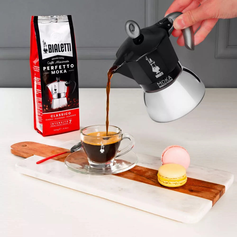 Moka konvice Moka Induction, na 6 šálků – černá