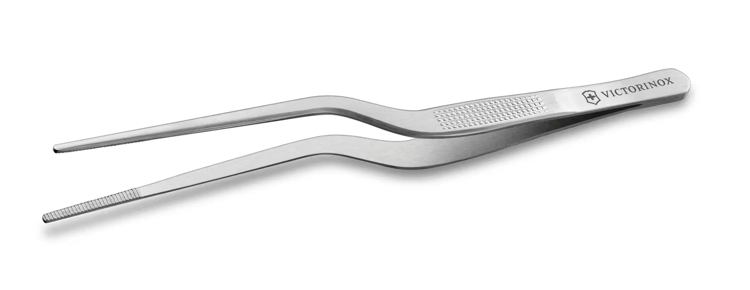 Kuchyňská pinzeta, zahnutá – 16 cm
