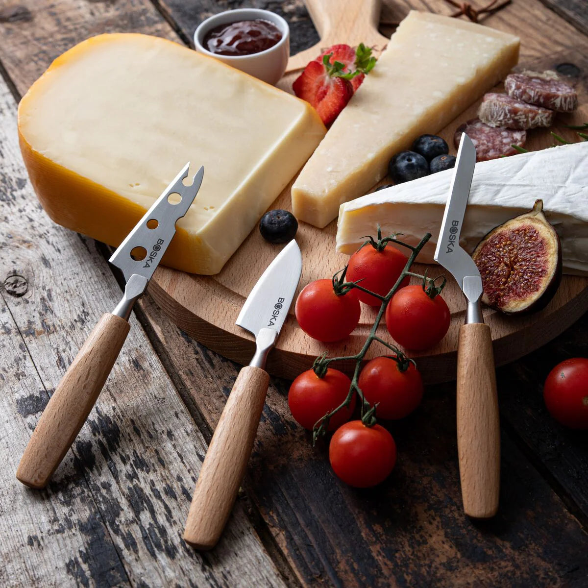 Sada Nožů na Sýr Amigo Small, 3 Kusy