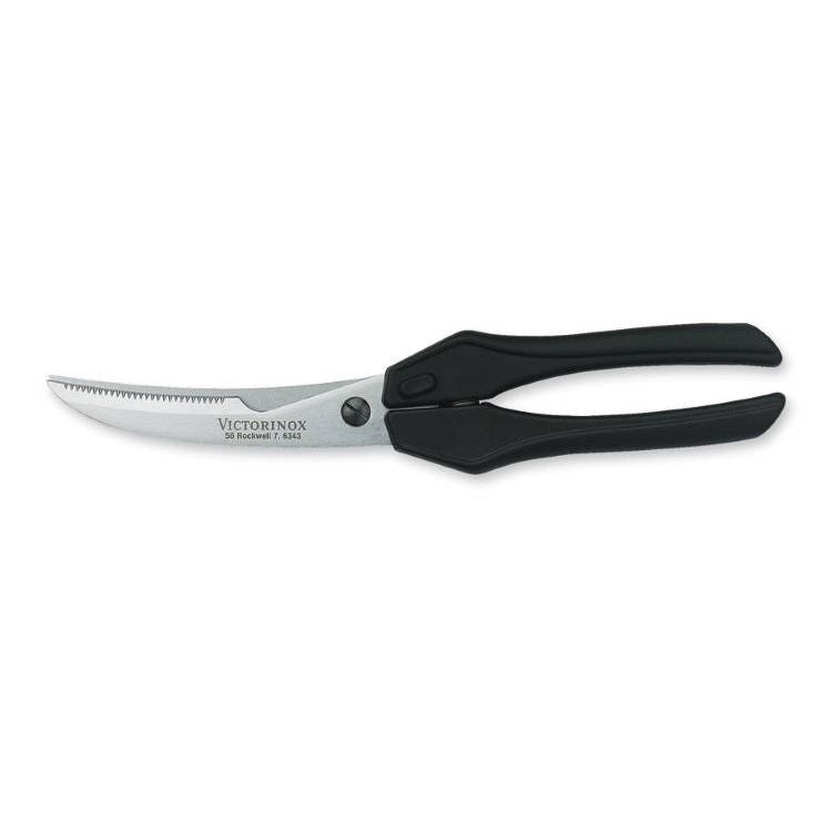 Poultry Cutting Scissors Black