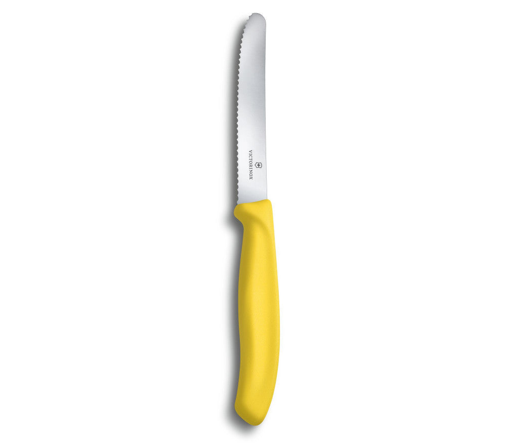 Swiss Classic Breakfast Knife Serrated Yellow