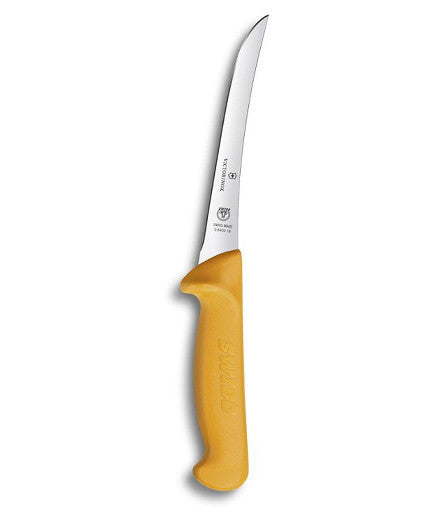 Swibo Boning Knife Curved Narrow Semi-flexible 16 cm