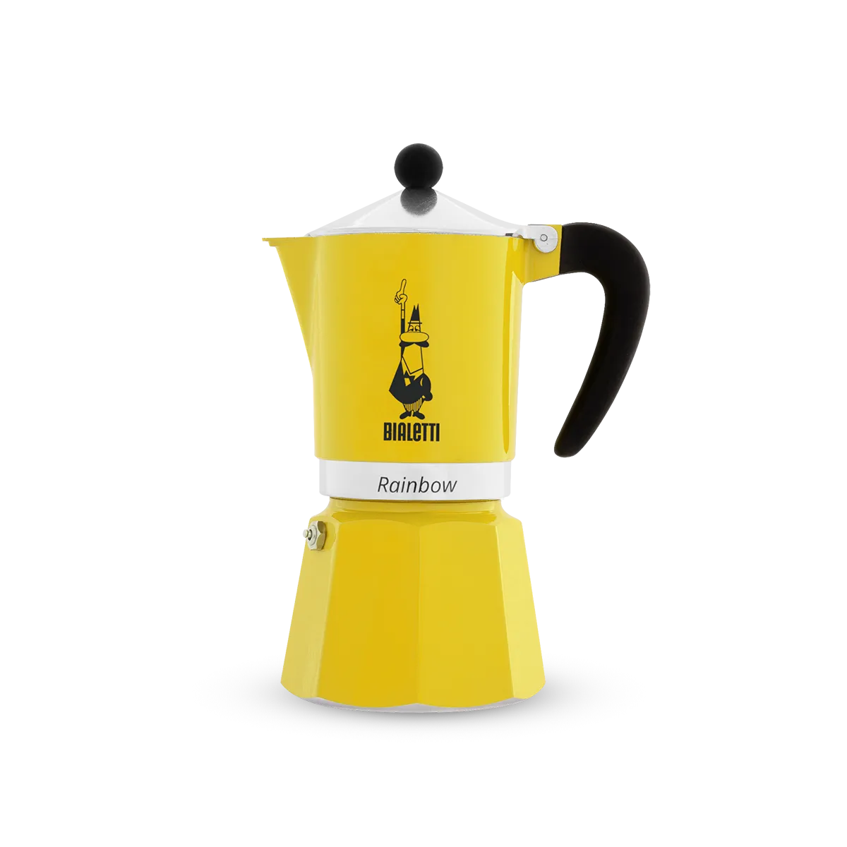 Moka konvice rainbow, na 6 šálků – žlutá
